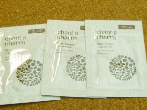 chant a charm moist creamは乾燥肌ラインのスキンケアに含まれる。
