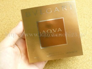 BVLGARI（ブルガリ）アクア アマーラ オードトワレが入っていたグロッシーボックスのメンズボックス。