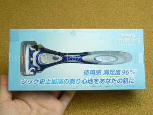 シェーバーと言えば絶対に出てくるシックの5枚刃現品が入ってました。