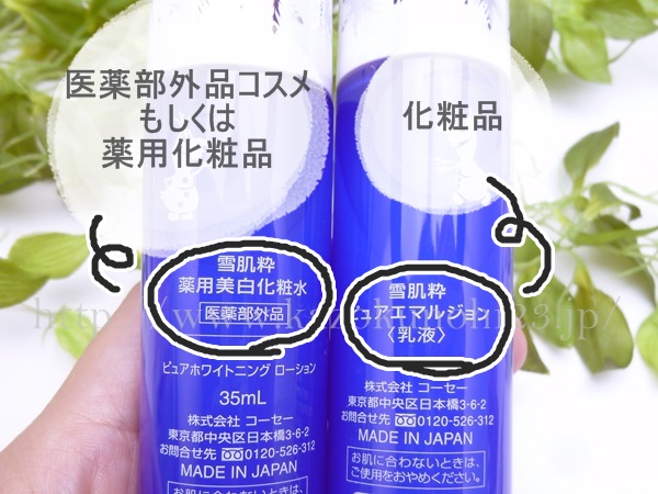 失敗しない基礎化粧品の選び方！化粧品と医薬部外品は、何が違うの？同じラインの化粧品でも医薬部外品と化粧品が混ざっている場合があります。