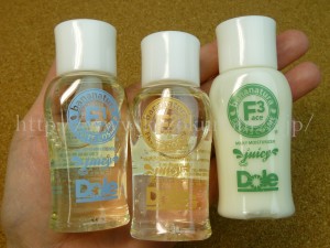 世界に先駆けて日本で先行発売されたジューシィ・ドールのバナナチュラトライアルセット フルーツでインナービューティーサポートしているメーカー初のスキンケア。