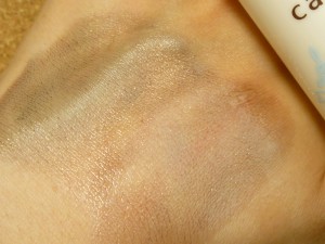 コットンで優しくなじませて拭き取ってください。とありましたがコットンで拭き取るとどういう風に落ちるかが分からなくなるため、指でなじませて使ってみました。サラサラなクレンジングにしては綺麗に落ちました。