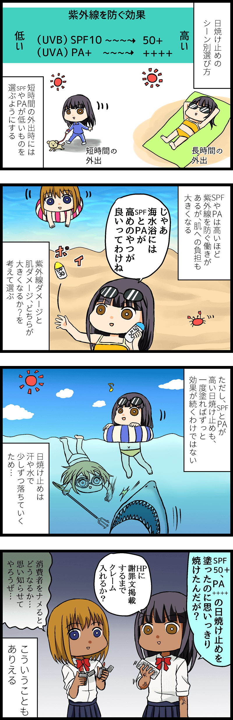 煮玉子と間違われたくない人必見！今更聞けない日焼け止めの正しい使い方を徹底解説 第５話