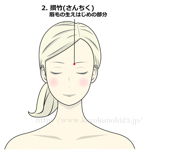 攅竹(さんちく)